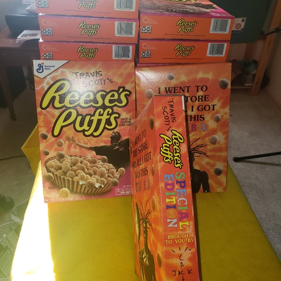 Travis Scott Cactus Jack Reese's Puff Creal 11 Box - Picture 4 of 4